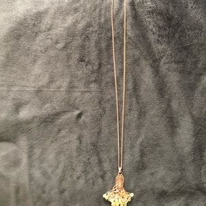 Juicy Couture Rose Gold Long Dangle Necklace
